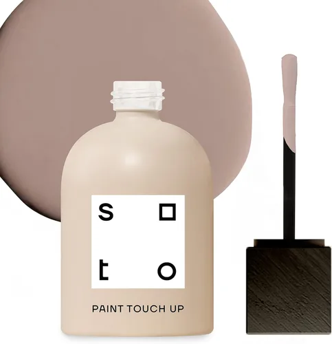 Miniatura 15 de soto Pintura de Retoque Rosa, Multi-Superficie, Acabado Mate (No. 31 Yeso Marroquí) — 10 Mililitros de Reparación de Arañazos para Muebles, Paredes