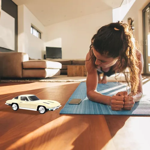Miniatura 6 de WSTER WS-1969 Retro Sports Car Bluetooth Replica Altavoz - Modelo inalámbrico portátil con sonido HD, emparejamiento estéreo TWS, radio FM