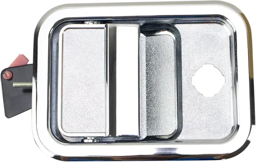 Miniatura 10 de TRQ Manija de puerta exterior delantera derecha cromada para el lado del pasajero compatible con Dodge Durango Jeep Grand Cherokee 2011-2021