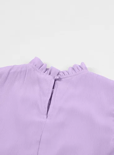 Miniatura 8 de blibean Vestidos elegantes con cinturón para niñas de 4 a 13 años