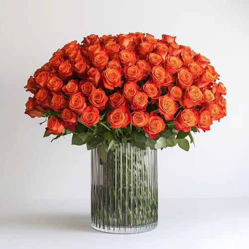 Miniatura 24 de GlobalRose Ramo de 100 Rosas Melocotón - Rosas de Origen Responsable Flores Frescas - Ramo Fresco de Flores Seleccionadas a Mano para Graduación