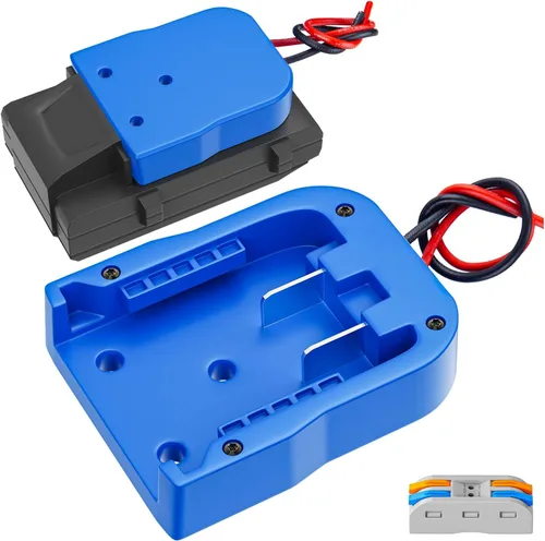 Miniatura 10 de Adaptador de rueda Power Ride compatible con adaptador de batería Kobalt de 24 V con fusible y terminal de cable, convertidor de potencia de cable