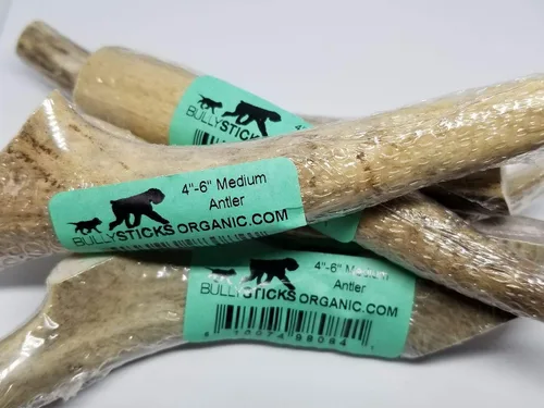 Miniatura 7 de Cuernos para perros, cuernos de alce naturales para perros, nutritivos, masticables de larga duración, aprobados por USDA