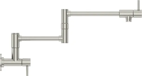Miniatura 3 de Pfister GT533-PFS Lita - Llenadora de pared (2 manijas), acero inoxidable