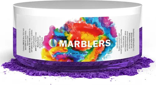 Miniatura 92 de MARBLERS - Polvo de mica de grado cosmético, nacarado, no tóxico, vegano, libre de crueldad, sombra de ojos, esmalte de uñas, arte de uñas, [Gris]
