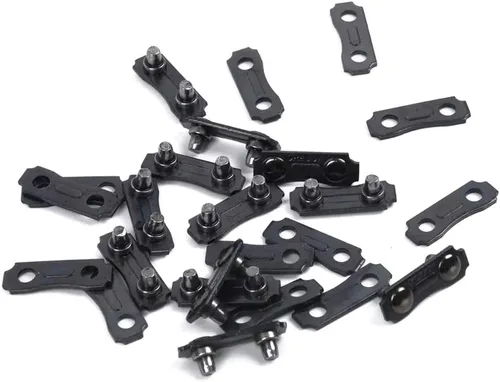 Miniatura 4 de 10sets 3/8 '' cadena enlace reparación preestablecido correas 10 x kit de reparación sierra cadena 3/8 LP