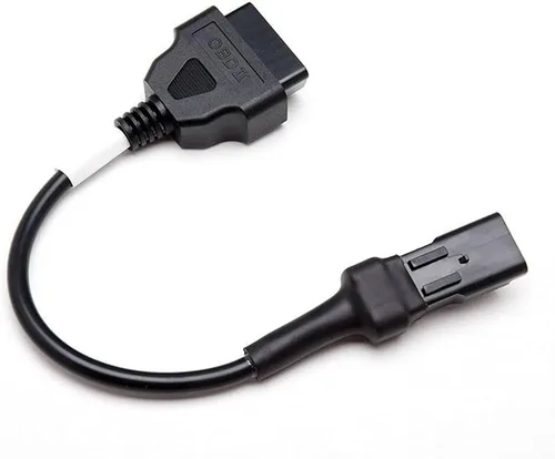 Miniatura 6 de eMoto Universal 4-Pin macho a OBD2 hembra Cable adaptador de diagnóstico de motocicleta para motocicletas Du Ca Ti