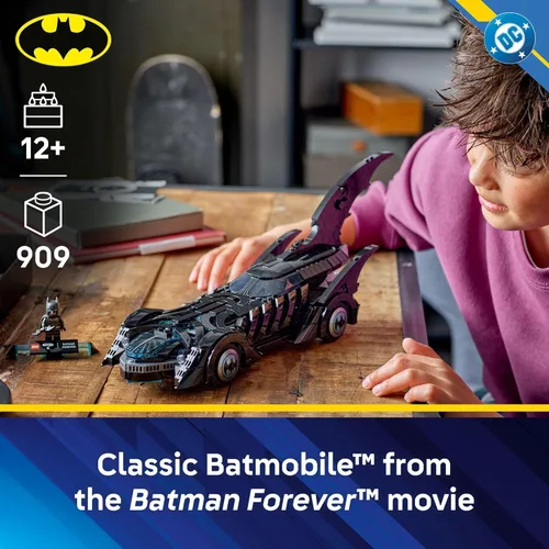 Miniatura 2 de LEGO DC Batman: Batman Forever Batmobile Juguete para Niños - Juguete de construcción y aprendizaje para niñas y niños, a partir de 12 años