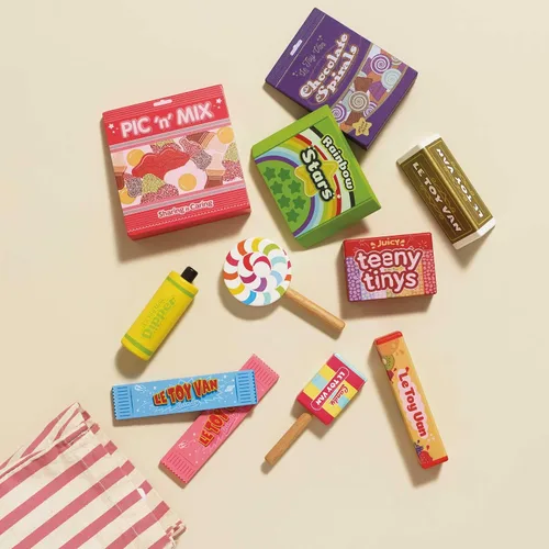 Miniatura 2 de Le Toy Van - Juego de comida de madera para jugar con dulces de simulación Juguete de madera para niños Ideal como regalo - Adecuado
