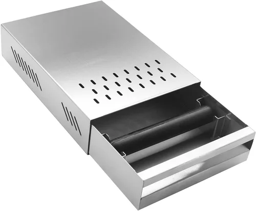 DIBTSA Cajón de caja de café expreso, capacidad de 2.5 L, contenedor desmontable de acero inoxidable, para el hogar, oficina, restaurante y