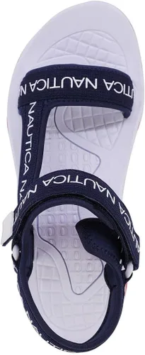 Miniatura 4 de Nautica Sandalias para hombre, zapatos de agua atléticos de punta abierta con correa
