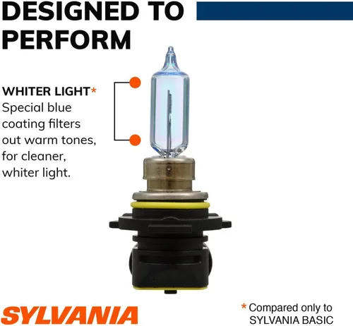 Miniatura 5 de SYLVANIA - 9012 SilverStar - Bombilla halógena de alto rendimiento para faros delanteros, luz alta, luz baja y antiniebla, más brillante