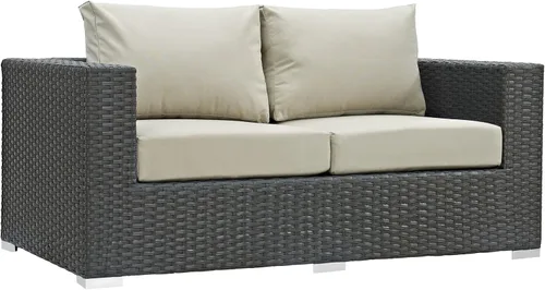 Miniatura 6 de Modway - Sillón para exteriores Lienzo toscano