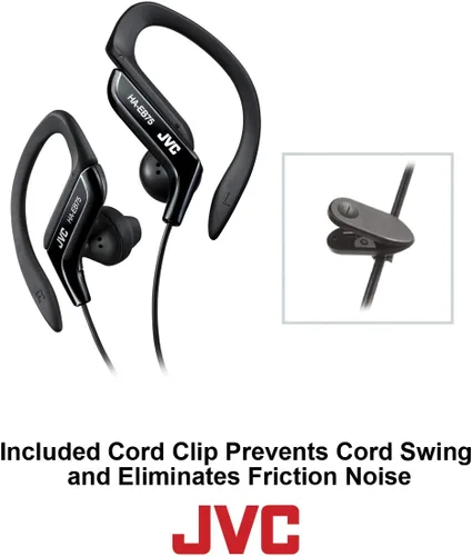Miniatura 5 de JVC HAEB75B - Auriculares deportivos con clip (Negro)