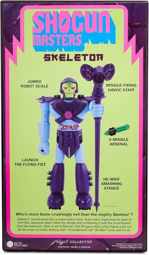 Miniatura 4 de Masters of the Universe x Shogun Masters - Figura de esqueleto de 23.5