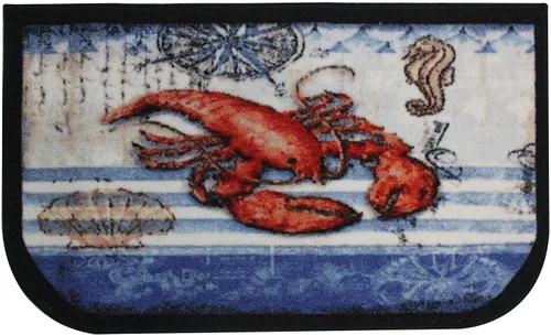 Miniatura 28 de Kashi Home Alfombra de cocina, alfombra de área impresa, piso duradero, tapete para puerta, alfombra antideslizante de granja, respaldo de látex