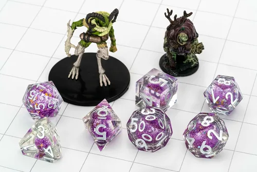 Miniatura 3 de FanRoll Elixir - Juego de dados de núcleo líquido: remolino hechicero