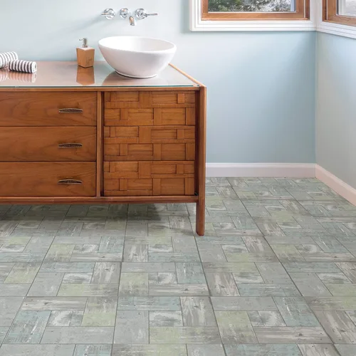 Miniatura 8 de FloorPops FP3290 Azulejos de suelo adhesivos Boardwalk, color gris