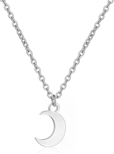 Miniatura 3 de Holy rose 2 piezas de collar de Saturno con estrella de luna, regalo para amantes de la música, regalos para cantantes, regalos inspirados