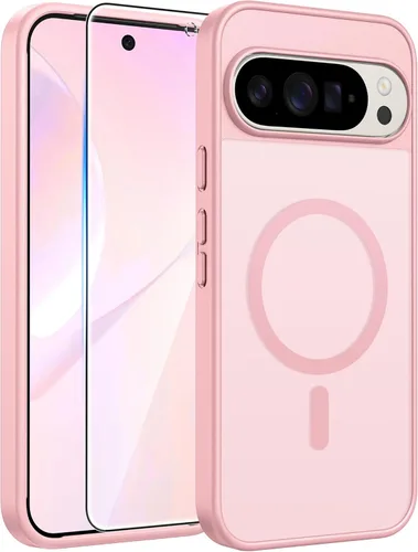 Miniatura 148 de FNTCASE - Funda para iPhone 16 Pro: magnética, mate, translúcida, de grado militar, protectora contra caídas, resistente, fina, duradera y a prueba