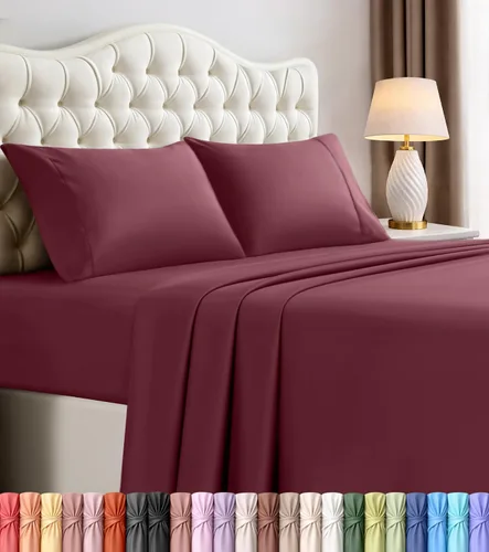Miniatura 18 de Utopia Bedding - Juego de sábanas de microfibra cepillada, resistente al encogimiento y a la decoloración, de fácil cuidado, 3 piezas, tamaño Beige