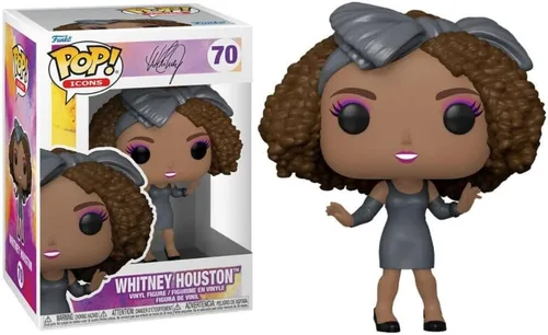 Miniatura 4 de Whitney Houston (How Will I Know) Funko Pop! Icons con funda protectora Ecotek