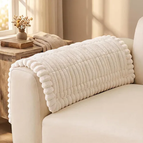 Miniatura 23 de decorUhome Funda de sofá para perros, funda antideslizante y mullida para sofá, para asiento, respaldo y reposabrazos, protector de sofá suave