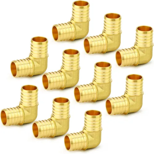 Miniatura 21 de GASHER 10 piezas sin plomo latón 1 "acoplamiento Pex, accesorios Pex de 1 pulgada para tubería Pex