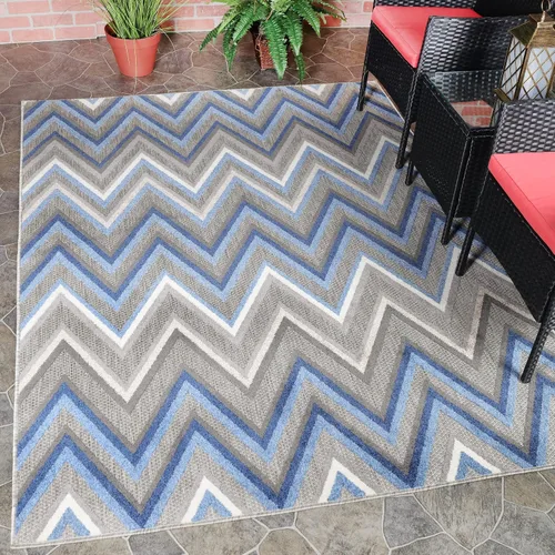 Miniatura 59 de SUPERIOR - Alfombra de interior y exterior, perfecta para patio, dormitorio, cocina, sala de estar, entrada, cuarto de juegos, guardería, cubierta
