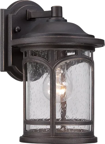 Miniatura 11 de Quoizel MBH8409PN - Aplique de pared para exteriores, 3 luces, 180 vatios, bronce paladiano (15 pulgadas de alto x 9 pulgadas de ancho)