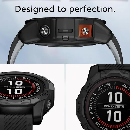 Miniatura 8 de Disscool Funda compatible con Garmin EPIX Pro de 1.654 pulgadas/Fenix 7S Pro/Fenix 7S, PC, ligera, resistente a los arañazos, funda protectora