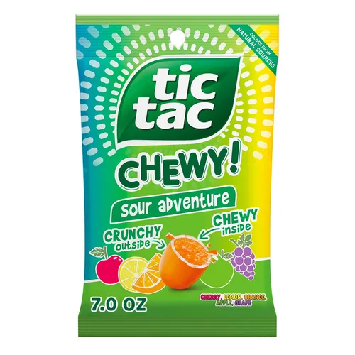 Miniatura 15 de TIC TAC CHEWY! Fruit Adventure Candy, caramelo masticable afrutado, 7 onzas (el embalaje puede variar)