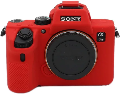 Miniatura 9 de TUYUNG - Funda de silicona para A7 III, funda protectora para cámara, compatible con cámaras Sony Alpha A7 III A7M3, verde militar