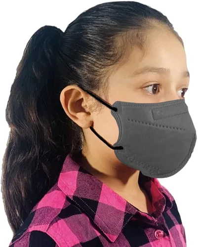 Miniatura 2 de Lutema Mascarilla desechable 3D de material plegable cómodo y duradero, con cintas elásticas para las orejas, fabricada en Estados Unidos, diseño