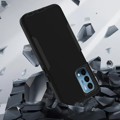 Miniatura 3 de Asuwish Funda protectora para OnePlus Nord N200 5G con protector de pantalla y accesorios de celda híbridos delgados de doble capa, accesorios Azul