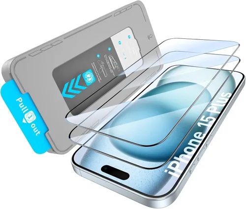 Miniatura 27 de KUZOOM Paquete de 2 protectores de pantalla HD para iPhone 17/16 Pro [6.3 pulgadas], alta definición claridad 9H+ vidrio templado, película