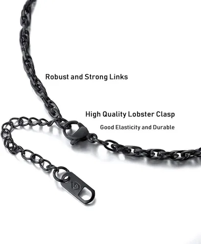 Miniatura 5 de PROSTEEL Bitcoin - Collar con colgante digital de criptomonedas criptomonedas, dinero mundial, collar de Bitcoin Simbol, regalo para élella