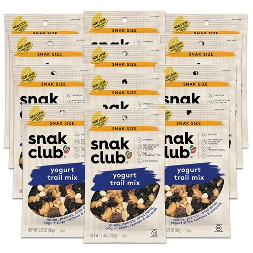 Miniatura 8 de Snak Club Energizer Trail Mix, 2 onzas (paquete de 12)