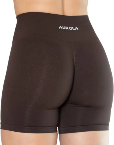 Aurola Intensify - Pantalones cortos de entrenamiento para mujer, sin costuras, para gimnasio, yoga, correr, deporte, ejercicio activo, fitness
