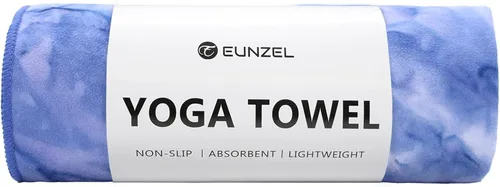 Miniatura 8 de Eunzel Toalla de Yoga Caliente Antideslizante Toalla de Esterilla de Yoga Toalla de Microfibra Ultra Absorbente para Yoga Caliente, Pilates, Bikram