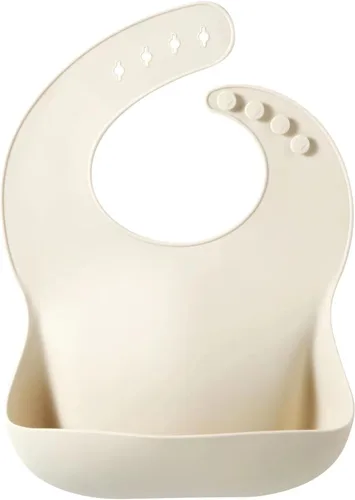Miniatura 4 de PandaEar Set of 3 Silicone Baby Bibs Waterproof, Soft, Unisex, 10-72 Months