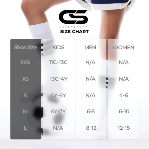 Miniatura 2 de CS CELERSPORT 23 pares de calcetines de fútbol y sóftbol para jóvenes, niños, hombres y mujeres, calcetines multideportivos