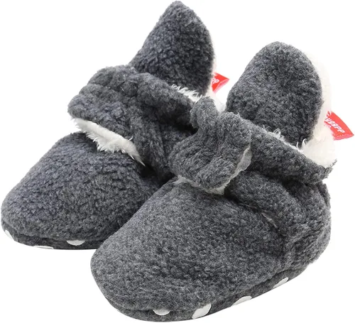 Infant Snow Boots Toddler Sock Booties Baby Girl Boy First Walkers Winter Warm Prewalker Newborn Crib Shoes Non-Slip Footwear