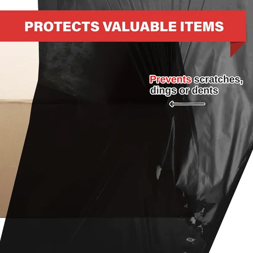 Miniatura 5 de Stretch Wrap - Rollos de plástico transparente para palé de plástico, resistente, 18 x 11 pulgadas, calibre 80 (grosor de 20 micras), autoadhesivo