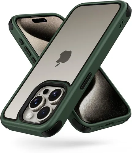Miniatura 47 de Mobnano Funda transparente para iPhone 11, con protección multicolor a prueba de golpes, no amarillenta, anti arañazos, parte trasera