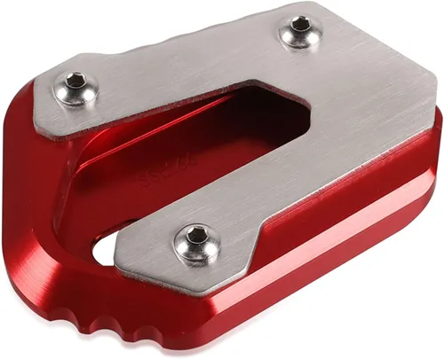 Miniatura 5 de Soporte lateral para motocicleta, accesorios para ampliar la placa de atril, extensión de soporte lateral compatible con V-Strom 650 V-Strom 650 XT