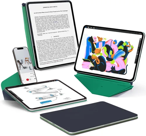 Miniatura 16 de MOFT Funda dinámica tipo folio para iPad Pro de 13 pulgadas (M5 2025 / M4 2024) – [Protección de esquina reforzada] Soporte magnético delgado