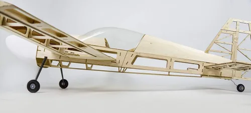 Miniatura 4 de Viloga Kit de avión modelo Extra330 para construir, 39 pulgadas, modelo de madera de balsa cortada con láser, avión modelo volador para adultos