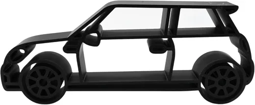 Miniatura 7 de Escultura clásica para automóvil en color negro mate, figura coleccionable de coche deportivo británico, modelo de automóvil compacto independiente