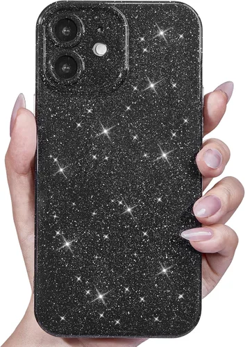 Svanove Funda para iPhone 11 con Purpurina, Brillante Femenina Linda con Brillo Resplandeciente Reluciente Luminosa Funda de Teléfono para Mujeres